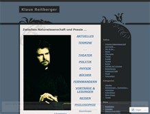 Tablet Screenshot of klausreitberger.wordpress.com