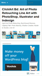 Mobile Screenshot of clickartbd.wordpress.com