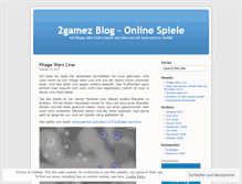 Tablet Screenshot of echtgeld.wordpress.com