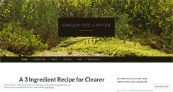 Desktop Screenshot of gingercarter.wordpress.com