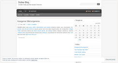 Desktop Screenshot of dodee88.wordpress.com