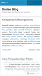 Mobile Screenshot of dodee88.wordpress.com