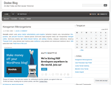 Tablet Screenshot of dodee88.wordpress.com