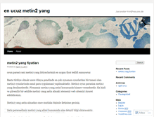 Tablet Screenshot of enucuzmetin2yang59.wordpress.com
