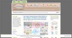 Desktop Screenshot of flashfeathers.wordpress.com