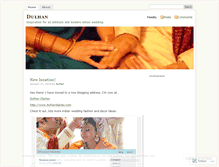 Tablet Screenshot of dulhan.wordpress.com