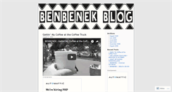 Desktop Screenshot of benbenek.wordpress.com