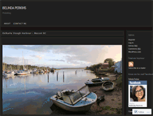 Tablet Screenshot of belindaperkins.wordpress.com