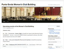 Tablet Screenshot of pgwomansclub.wordpress.com