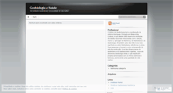 Desktop Screenshot of geobiologiaesaude.wordpress.com