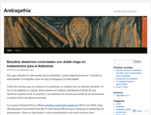 Tablet Screenshot of andragathia.wordpress.com
