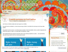 Tablet Screenshot of elqbuscaencuentra.wordpress.com