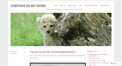 Desktop Screenshot of cheetahsinmyshoes.wordpress.com