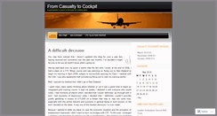 Desktop Screenshot of casualtytocockpit.wordpress.com