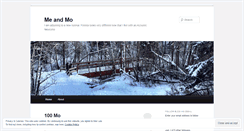 Desktop Screenshot of justmeandmo.wordpress.com