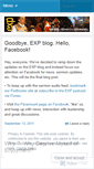 Mobile Screenshot of expblog.wordpress.com