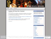 Tablet Screenshot of expblog.wordpress.com