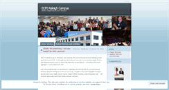 Desktop Screenshot of ecpiraleigh.wordpress.com