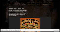 Desktop Screenshot of electrictigertattoo.wordpress.com