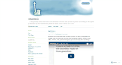 Desktop Screenshot of anastasis.wordpress.com