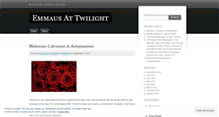 Desktop Screenshot of emmausattwilight.wordpress.com