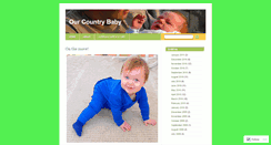 Desktop Screenshot of countrybaby.wordpress.com