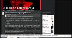 Desktop Screenshot of lahierbaroja.wordpress.com