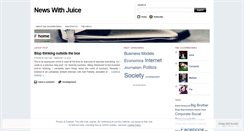 Desktop Screenshot of newswithjuice2011.wordpress.com