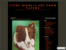 Tablet Screenshot of cindyhierl.wordpress.com