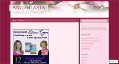 Desktop Screenshot of anushiasta.wordpress.com