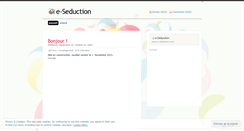 Desktop Screenshot of eseduction.wordpress.com