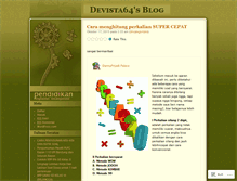 Tablet Screenshot of devista64.wordpress.com