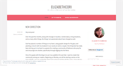 Desktop Screenshot of elizabethcori.wordpress.com