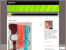 Tablet Screenshot of peterlina.wordpress.com