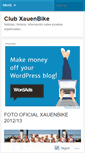 Mobile Screenshot of clubxauenbike.wordpress.com
