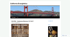 Desktop Screenshot of californiaevanghelica.wordpress.com