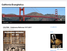 Tablet Screenshot of californiaevanghelica.wordpress.com