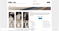 Desktop Screenshot of fetesetc.wordpress.com