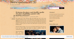 Desktop Screenshot of oltrelospecchio2d.wordpress.com