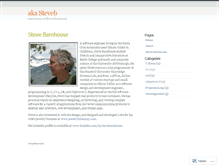 Tablet Screenshot of akasteveb.wordpress.com