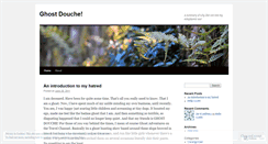 Desktop Screenshot of ghostdouche.wordpress.com