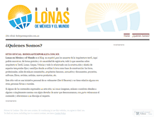 Tablet Screenshot of lonasdelmundo.wordpress.com