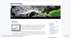 Desktop Screenshot of helgejansen.wordpress.com