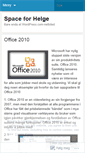 Mobile Screenshot of helgejansen.wordpress.com