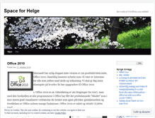 Tablet Screenshot of helgejansen.wordpress.com