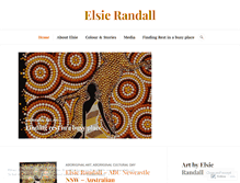 Tablet Screenshot of elsierandall.wordpress.com