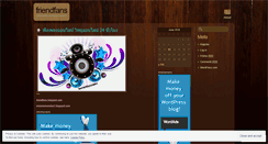 Desktop Screenshot of friendfans.wordpress.com