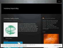 Tablet Screenshot of humphreyhippo.wordpress.com