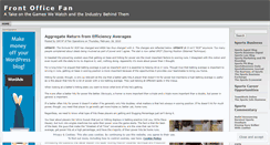 Desktop Screenshot of frontofficefan.wordpress.com