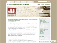 Tablet Screenshot of bibliotecacamposdojordao.wordpress.com